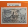 ESPAÑA 500 PESETAS 21 de OCTUBRE de 1940 ENTIERRO del CONDE ORGAZ Serie 1758082 @RARO BILLETE@ EBC