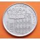 MONACO 1 FRANCO 1982 PRINCIPE RAINIERO III KM.140 MONEDA DE NICKEL SC- 1 Franc Principado de