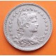 BRASIL 200 REIS 1921 ALEGORIA KM.519 MONEDA DE NICKEL MBC++ República de los Estados Unidos do BRAZIL