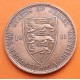 JERSEY 1/12 de SHILLING 1911 REY JORGE V y ESCUDO KM.12 MONEDA DE BRONCE MBC+ Balwick of Jersey