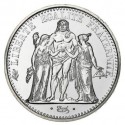 @VER FOTOS@ FRANCIA 10 FRANCOS 1970 HERCULES TRES GRACIAS KM.932 MONEDA DE PLATA SC + SOMBRA France silver 10 Francs R/2