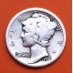 @ESCASA@ ESTADOS UNIDOS 10 CENTAVOS DIME 1916 P MERCURY KM.140 MONEDA DE PLATA MBC USA 10 Cents silver coin