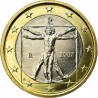 ITALIA 1 EURO 2024 HOMBRE DE VITUBRIO por LEONARDO DA VINCI MONEDA BIMETALICA SC Italy 1€