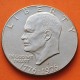 ESTADOS UNIDOS 1 DOLAR 1976 D EISENHOWER Tipo 2 LETRAS FINAS KM.206 MONEDA DE NICKEL SC- USA $1 Dollar