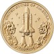 . 1 aaaaaaacoin @2/JUNIO Envío@ ESTADOS UNIDOS 1 DOLAR 2025 P TRANSBORDADOR - FLORIDA American Innovation 28ª MONEDA DE LATON