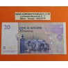 MARRUECOS 20 DIRHAMS 2005 CASABLANCA - REY HASSAN VI Pick 68A BILLETE MBC++ Morocco banknote