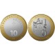 . 1 aaaaaaaacoin @ENVÍO HOY@ SUIZA 10 FRANCOS 2025 B JUSTICIA SUPREMA MONEDA BIMETALICA SC Switzerland 10 Francs