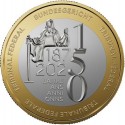 . 1 aaaaaaaacoin @ENVÍO HOY@ SUIZA 10 FRANCOS 2025 B JUSTICIA SUPREMA MONEDA BIMETALICA SC Switzerland 10 Francs