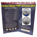 . 1 aaaaaaacoin @10/JUNIO Envío@ ESPAÑA CARTERA FNMT 40 EUROS 2025 PRINCESA LEONOR BUQUE ELCANO MONEDA DE PLATA PROOFLIKE