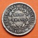 . @RARA@ FRANCIA 1/2 FRANCO 1808 A Paris EMPERADOR NAPOLEON I Empereur KM.680.1 MONEDA DE PLATA France silver DEMI FRANC
