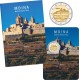 . 1 aaaaaaaaacoin @11/JUNIO Envío - ESTUCHE@ MALTA 2 EUROS 2025 BUEY + CIUDADELA DE MDINA 2 MONEDAS CONMEMORATIVAS