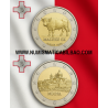 . 1 aaaaaaaaacoin @11/JUNIO Envío@ MALTA 2 EUROS 2025 BUEY + CIUDADELA DE MDINA **NO ESTUCHE** 2 MONEDAS CONMEMORATIVAS