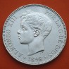 ESPAÑA 5 PESETAS 1898 * 18 98 SGV REY ALFONSO XIII KM.707 MONEDA DE PLATA (DURO) Spain silver R/4