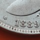 ESPAÑA 5 PESETAS 1889 * 18 89 MPM REY ALFONSO XIII KM.689 MONEDA DE PLATA (DURO) Spain silver R/1
