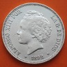 ESPAÑA 5 PESETAS 1892 * 18 92 PGM REY ALFONSO XIII tipo "RIZOS" KM.700 MONEDA DE PLATA (DURO) Spain silver R/5