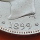 @ULTIMO DURO ACUÑADO@ ESPAÑA 5 PESETAS 1899 * 18 99 SGV REY ALFONSO XIII KM.707 MONEDA DE PLATA Spain silver R/1