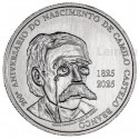 . 1 aaaaaaaacoin @ENVIO HOY@ PORTUGAL 5 EUROS 2025 CAMILO CASTELO BLANCO 1º MONEDA NICKEL SC CONMEMORATIVA