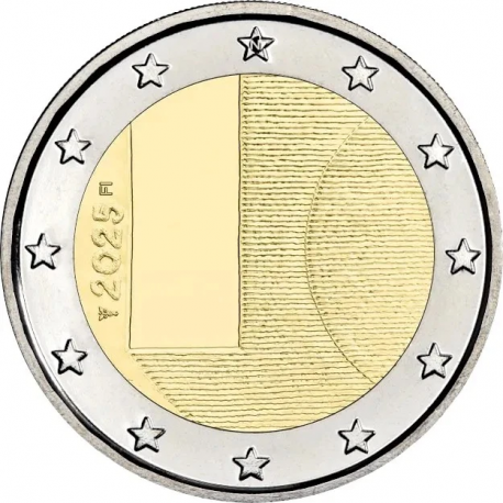 . 1 aaaaaaaaacoin @13/JUNIO Envío@ FINLANDIA 2 EUROS 2025 DIPLOMACÍA y POLÍTICA EXTERIOR 1ª MONEDA CONMEMORATIVA Tirada 270.000