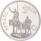 . 1 moneda + CÁPSULA x ESPAÑA 5 ECU 1994 DON QUIJOTE DE LA MANCHA MIGUEL DE CERVANTES PLATA NO ESTUCHE 5 ECUS 1994