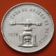 @ESCASA@ MEXICO 1 ONZA 1979 BALANZA y PRENSA DE ACUÑAR KM.M49 MONEDA DE PLATA MBC + IMPERFECCIONES silver coin OZ TROY OUNCE R/3