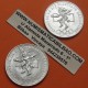 @PRECIOSA@ MEXICO 25 PESOS 1968 XIX JUEGOS OLIMPICOS JUGADOR DE PELOTA KM.479.1 MONEDA DE PLATA SC- Mejico silver coin