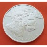 CANADA 1 DOLAR 1995 BAHIA DE HUDSON y BARCO KM.239 MONEDA DE PLATA PROOFLIKE $1 Dollar silver coin