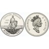 CANADA 1 DOLAR 1998 REAL POLICIA MONTADA RCMP 125 ANIVERSARIO KM.306 MONEDA DE PLATA PROOF silver $1 Dollar