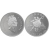 CANADA 1 DOLAR 2001 NATIONAL BALLET KM.414 MONEDA DE PLATA PROOFLIKE $1 Silver Dollar