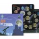 SAN MARINO CARTERA OFICIAL EUROS 2009 SET KMS 1+2+5+10+20+50 CENTIMOS 1 EURO + 2 EUROS 2009 + 5 EUROS PLATA