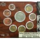 SAN MARINO CARTERA OFICIAL EUROS 2011 SET KMS 1+2+5+10+20+50 CENTIMOS 1 EURO + 2 EUROS 2011 + 5 EUROS PLATA