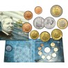 SAN MARINO CARTERA OFICIAL EUROS 2012 SC 1+2+5+10+20+50 Cts. + 1€ + 2 EUROS 2012 + 5 EUROS 2012 PLATA PASCOLI SC UNC 9 monedas