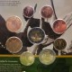 IRLANDA CARTERA OFICIAL EUROS 2016 SC 1+2+5+10+20+50 Centimos + 1 EURO + 2 EUROS 2016 UNC BU SET Ireland Eire HIBERNIA