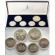 1ª Serie x RUSIA 5 RUBLOS 1977 + 10 RUBLOS 1977 CCCP OLIMPIADA DE MOSCU 1980 PLATA SC ESTUCHE Russia silver 3,88 ONZAS