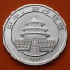 CHINA 10 YUAN 1997 OSO PANDA y PAGODA @FECHA PEQUEÑA@ MONEDA DE PLATA SC 1 OZ ONZA OUNCE Silver coin SMALL DATE cápsula