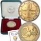 @PROOF - ESTUCHE@ BELGICA 2 EUROS 2014 CRUZ ROJA 150 ANIVERSARIO MONEDA CONMEMORATIVA