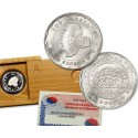 ESPAÑA 500 PESETAS 2001 CASA DE LA MONEDA DE SEGOVIA RUEDA HIDRAULICA PLATA PROOF ESTUCHE FNMT