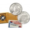 ESPAÑA 500 PESETAS 2001 CASA DE LA MONEDA DE SEGOVIA RUEDA HIDRAULICA PLATA PROOF ESTUCHE FNMT
