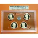 . 2014 UNITED STATES MINT PRESIDENTIAL $1 COIN PROOF SET ESTADOS UNIDOS Estuche 4 Monedas 1 DOLAR 2014 PRESIDENTES