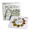 @Tirada 12.000@ ITALIA CARTERA OFICIAL EUROS 2016 SC 1+2+5+10+20+50 Centimos + 1 EURO + 2 EUROS + 2 EUROS 2016 PLAUTO BU SET KMS