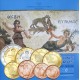 CHIPRE CARTERA OFICIAL EUROS 2009 SC 1+2+5+10+20+50 Centimos + 1 EURO + 2 EUROS 2009 UNC BU SET KMS Zypern Cyprus