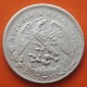 @ESCASA@ MEXICO 1 PESO 1901 F.Z. ZACATECAS Zs GORRO FRIGIO y AGUILA KM.409.3 MONEDA DE PLATA silver coin R/2