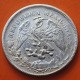 @ESCASA@ MEXICO 1 PESO 1901 F.Z. ZACATECAS Zs GORRO FRIGIO y AGUILA KM.409.3 MONEDA DE PLATA silver coin R/2