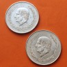 . 2 Monedas MBC x MEXICO 5 PESOS 1952 + 5 PESOS 1953 HIDALGO KM.467 PLATA México silver coin 1,28 ONZAS R/4
