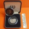 @PROOF - ESTUCHE@ IRLANDA 50 PENIQUES 1988 MILENARIO DE LA CIUDAD DE DUBLIN KM.26 MONEDA NICKEL Eire Ireland 50 Pence MILLENIUM