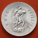 . IRLANDA 10 SCILLING 1966 HÉROE MITOLÓGICO IRLANDÉS y PADRAIG PEARSE KM.18 MONEDA DE PLATA SC- Ireland R/2