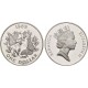 BERMUDA 1 DOLAR 1989 MARIPOSAS LLAMADAS EMPERADOR KM.61A MONEDA DE PLATA SC $1 Dollar Silver Coin