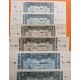 . @MUY RAROS@ BILBAO EUZKADI 5A+5+10+25+50+100+500+1000 PESETAS 1937 Guerra Civil 8 BILLETES SC + MATRIZ ORIGINAL EUSKADI