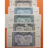 @MATRIZ ORIGINAL@ BILBAO EUZKADI 5A+5+10+25+50+100+500+1000 PESETAS 1937 SC @BILLETES LUJO@ Guerra Civil EUSKADI
