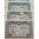 . @MUY RAROS@ BILBAO EUZKADI 5A+5+10+25+50+100+500+1000 PESETAS 1937 Guerra Civil 8 BILLETES SC + MATRIZ ORIGINAL EUSKADI
