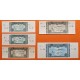 . @MUY RAROS@ BILBAO EUZKADI 5A+5+10+25+50+100+500+1000 PESETAS 1937 Guerra Civil 8 BILLETES SC + MATRIZ ORIGINAL EUSKADI